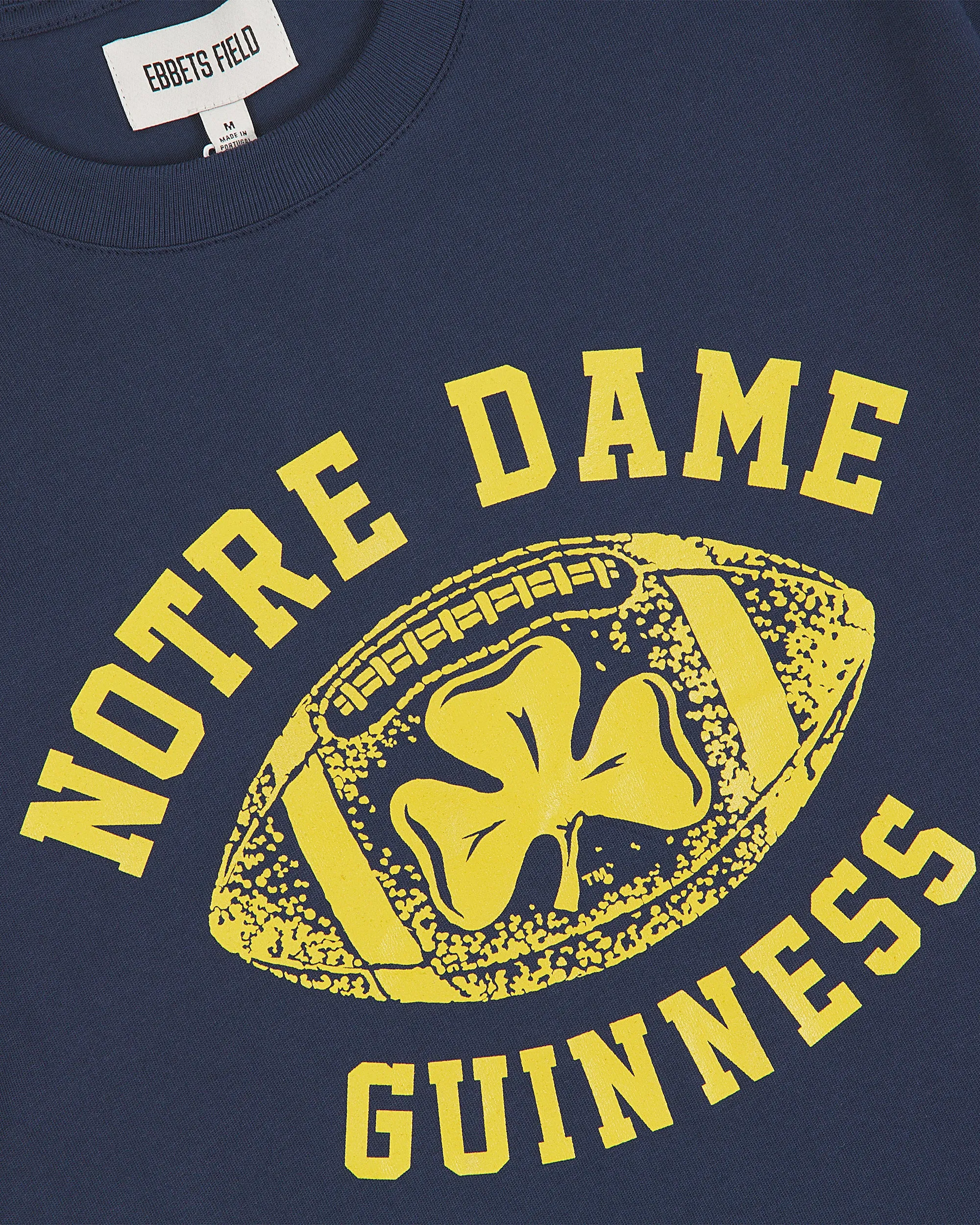 Notre Dame X Guinness Short Sleeve Graphic Tee sold by Ebbets Field Flannels product image thumbnail 3