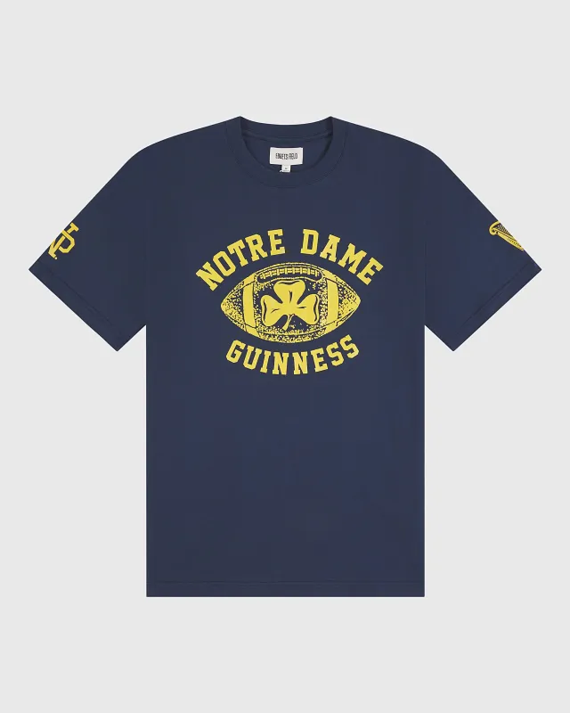 Notre Dame X Guinness Short Sleeve Graphic Tee made by Ebbets Field Flannels