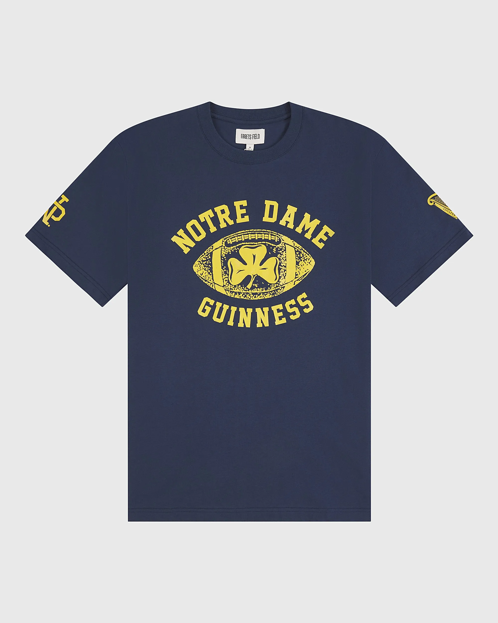 Notre Dame X Guinness Short Sleeve Graphic Tee sold by Ebbets Field Flannels
