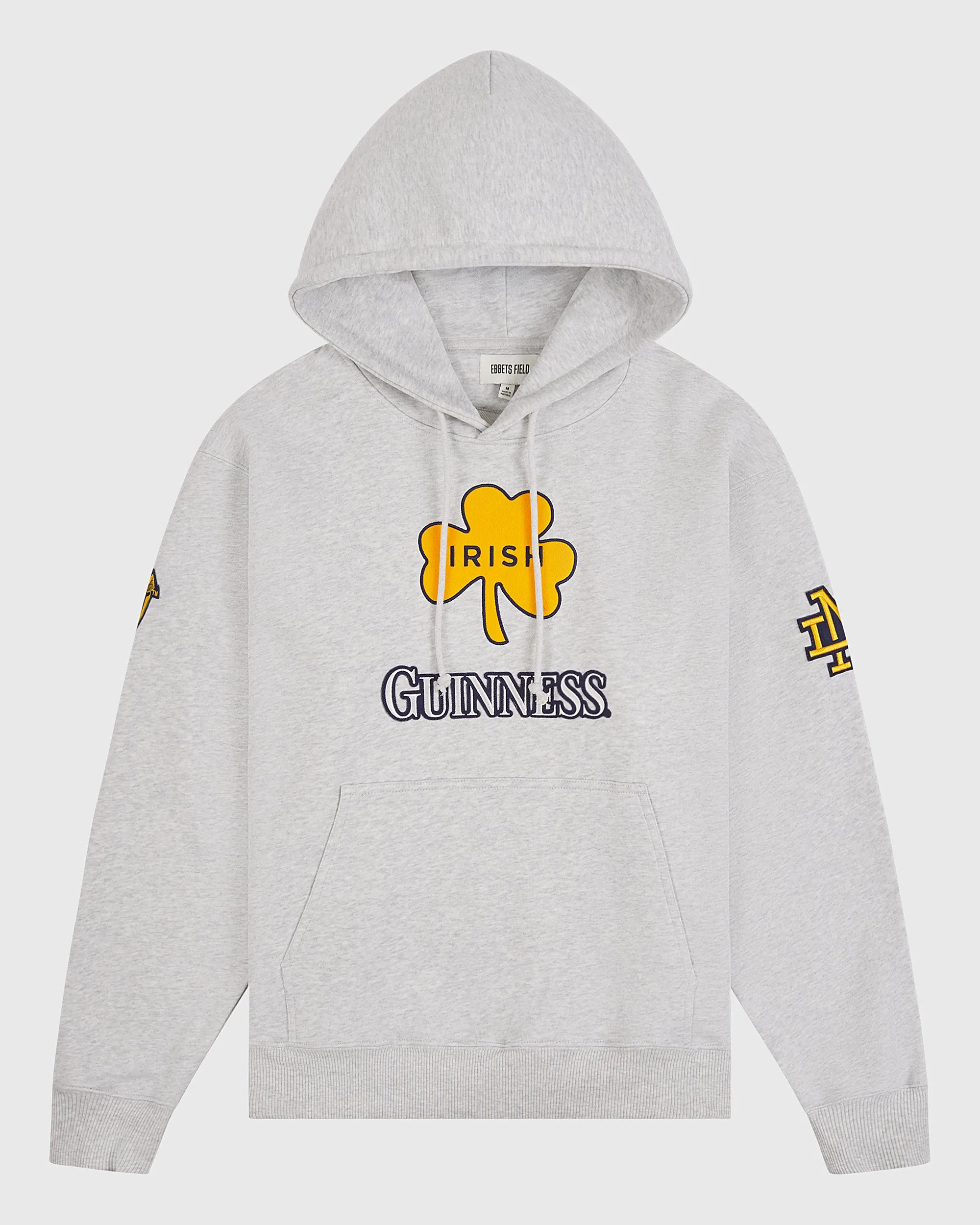 Notre Dame X Guinness Heavyweight Pullover Hoodie sold by Ebbets Field Flannels