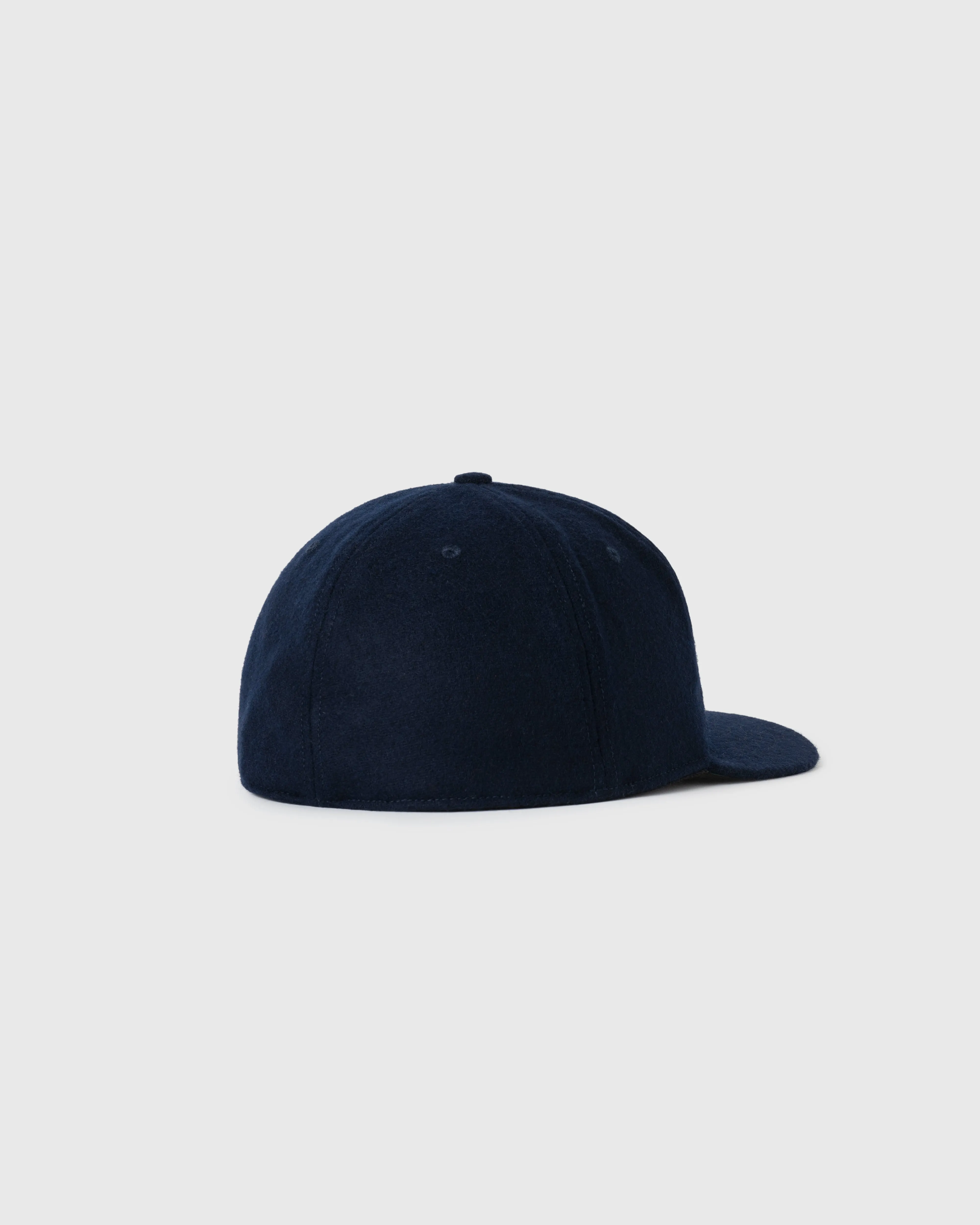 Navy Wool Ballcap sold by Ebbets Field Flannels product image thumbnail 2
