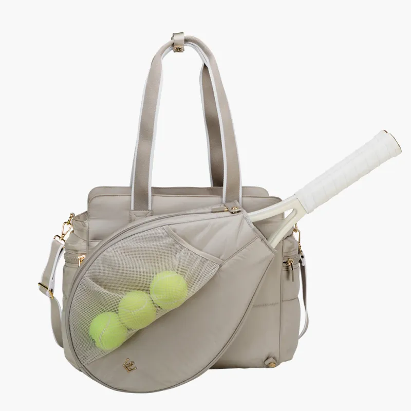 Mega Fluff Convertible Tennis Tote sold by Oliver Thomas