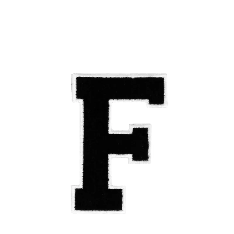 Varsity Letter F - Black sold by Oliver Thomas