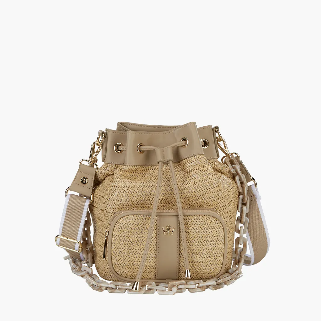 Herringbone Mini Bucket sold by Oliver Thomas