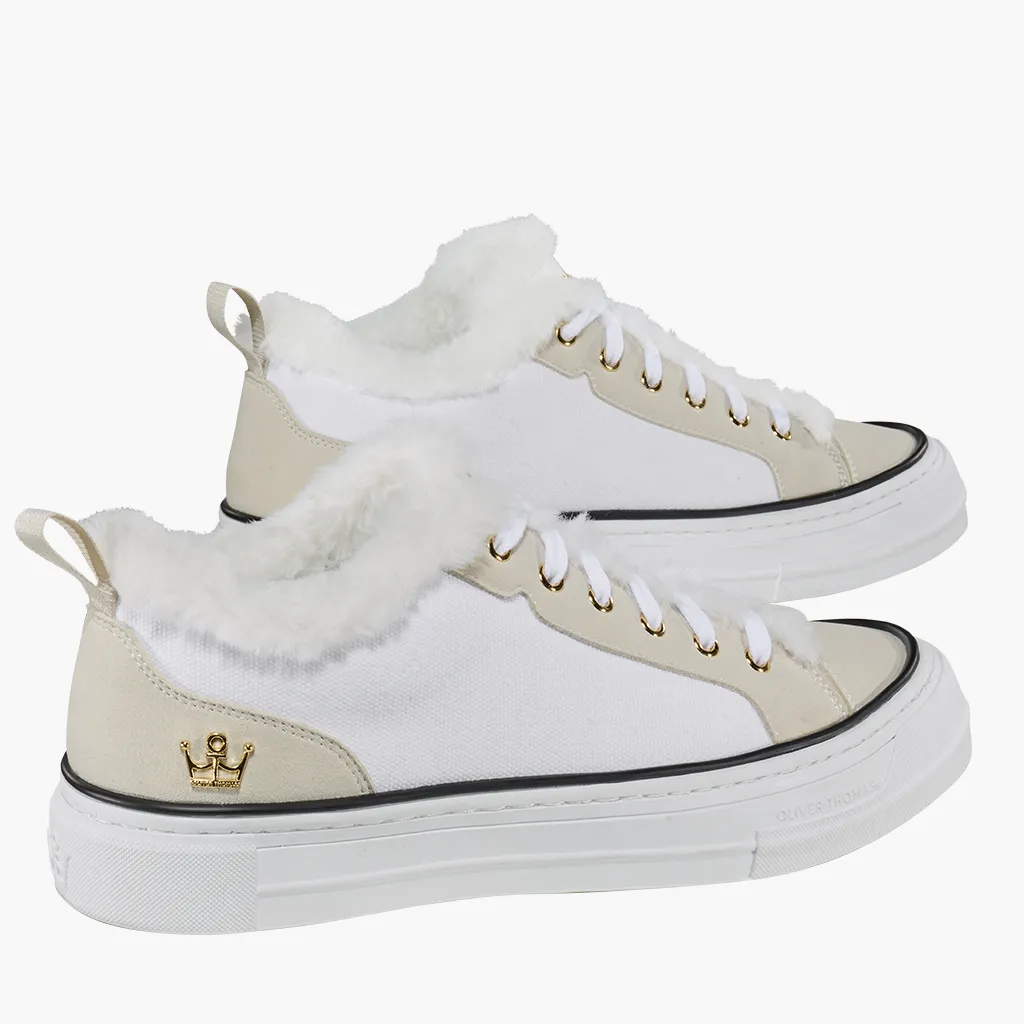 Wingwoman Comfort Recovery Slip On Sneaker Faux Fur - Shamrockin' Sale sold by Oliver Thomas