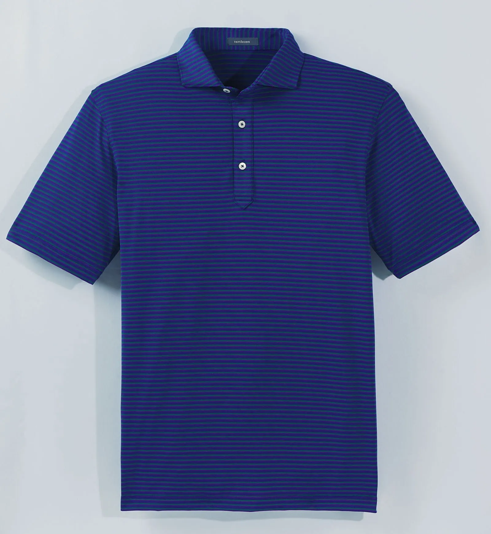 Clark Stripe Performance Polo sold by Turtleson product image thumbnail 3