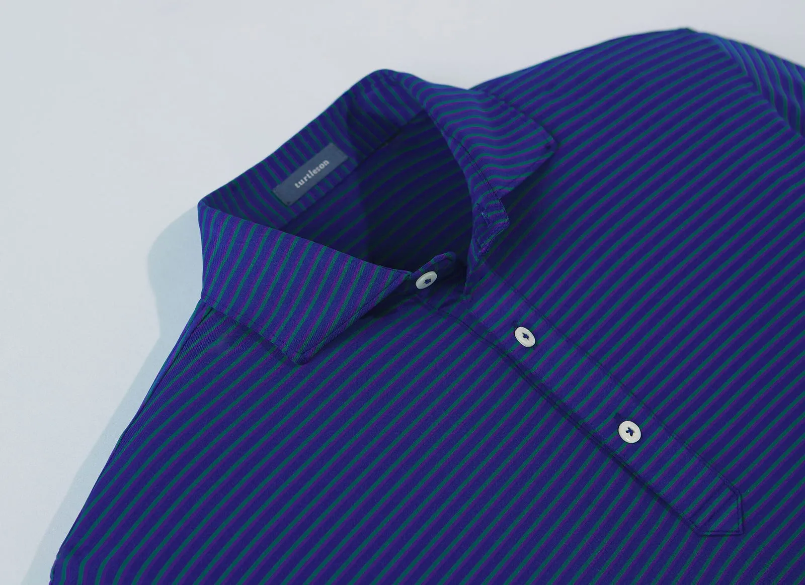 Clark Stripe Performance Polo sold by Turtleson product image thumbnail 4