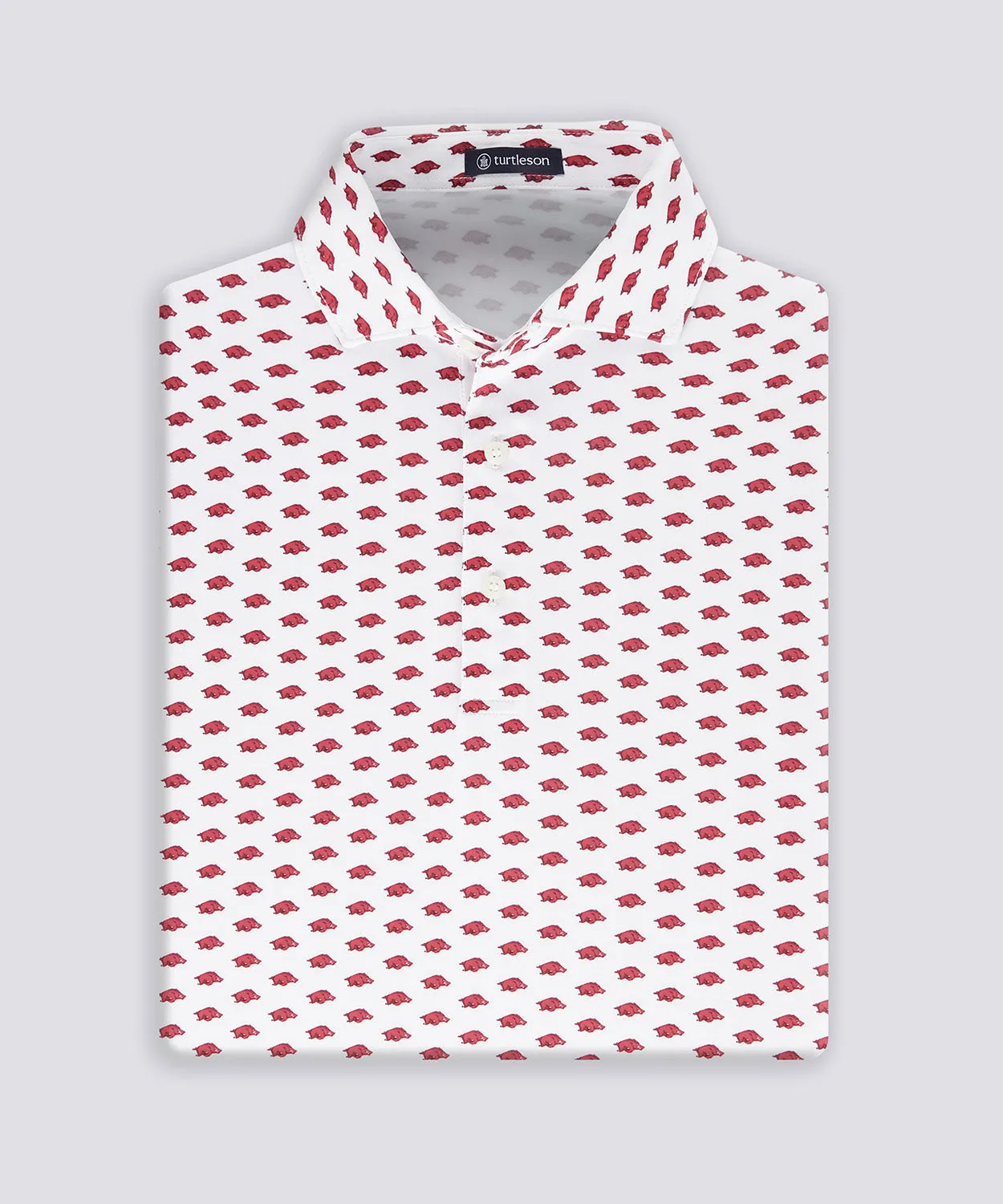 Gameday Performance Polo - University of Arkansas sold by Turtleson