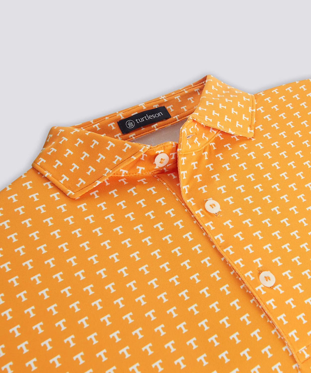 Gameday Performance Polo - University of Tennessee Power T sold by Turtleson product image thumbnail 2