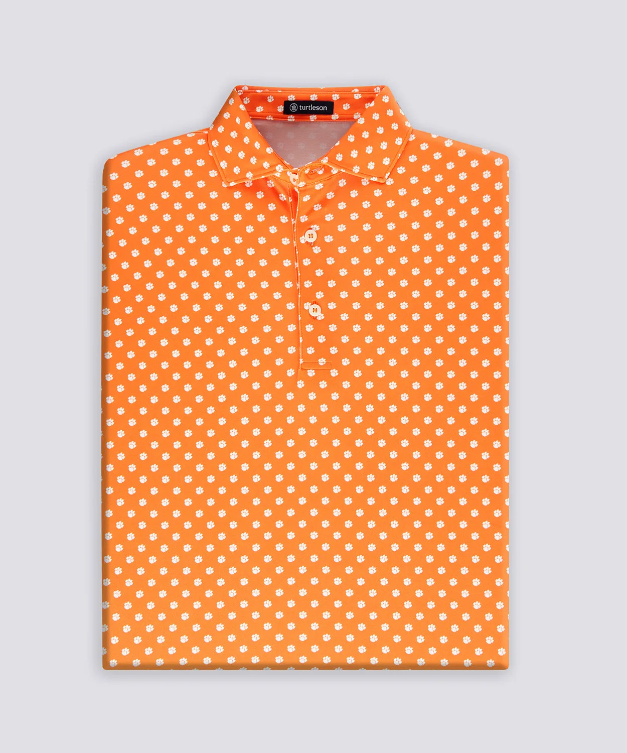 Gameday Performance Polo - Clemson University Paw sold by Turtleson