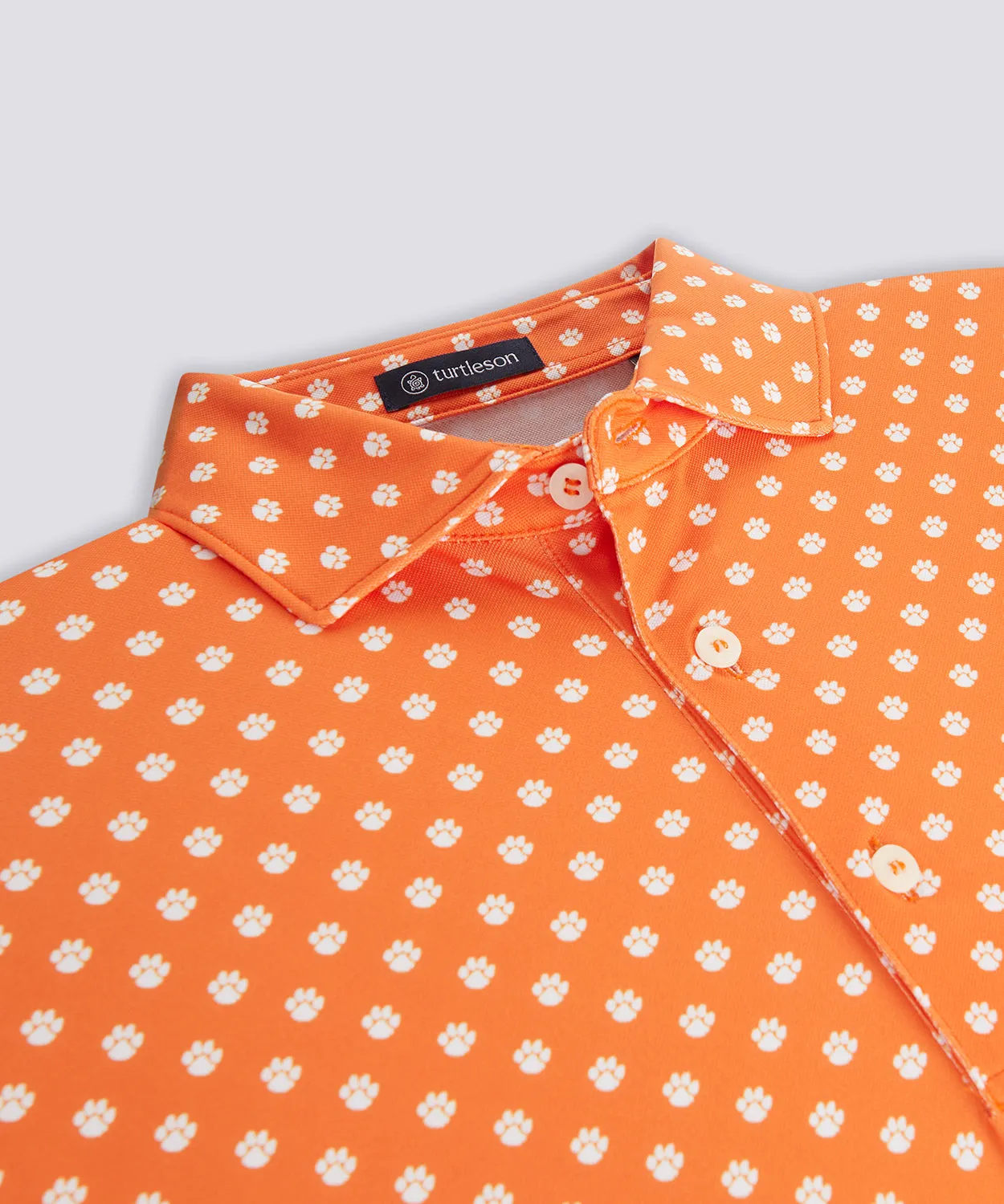 Gameday Performance Polo - Clemson University Paw sold by Turtleson product image thumbnail 2