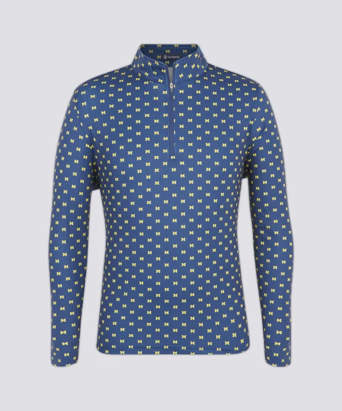 Alumni Quarter-Zip - University of Michigan sold by Turtleson