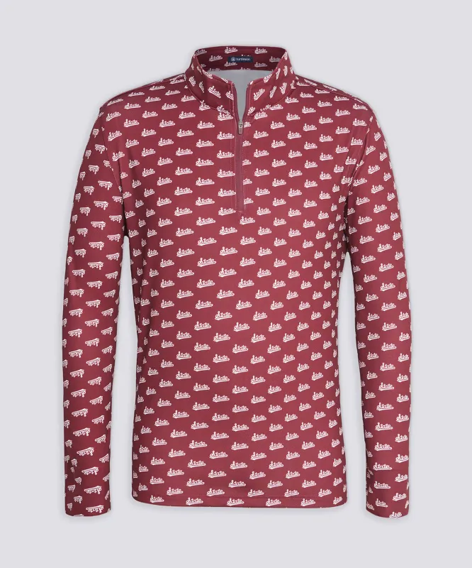 Alumni Quarter-Zip - Mississippi State University sold by Turtleson
