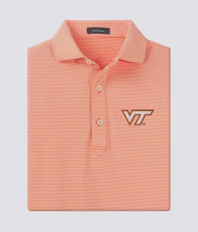 Andrew Performance Polo - Virginia Tech sold by Turtleson