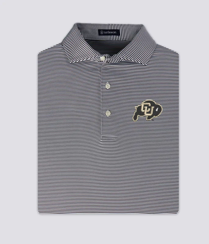 Andrew Performance Polo - Colorado Buffaloes sold by Turtleson