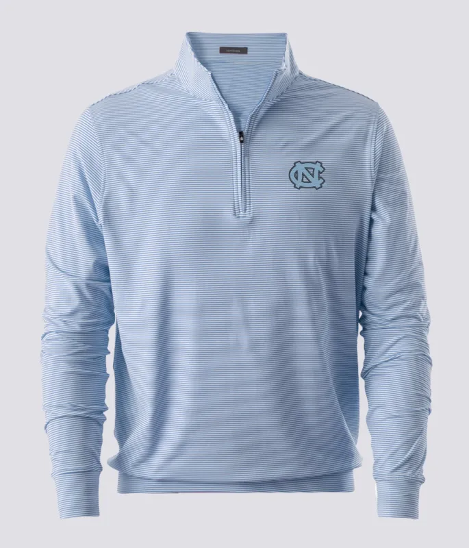 Carter Stripe Qtr Zip - North Carolina Tar Heels sold by Turtleson