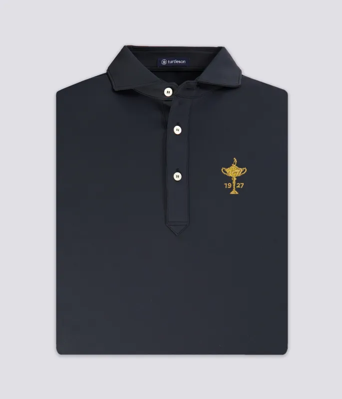 423 Performance Polo - Ryder Cup 2025 Trophy Logo sold by Turtleson