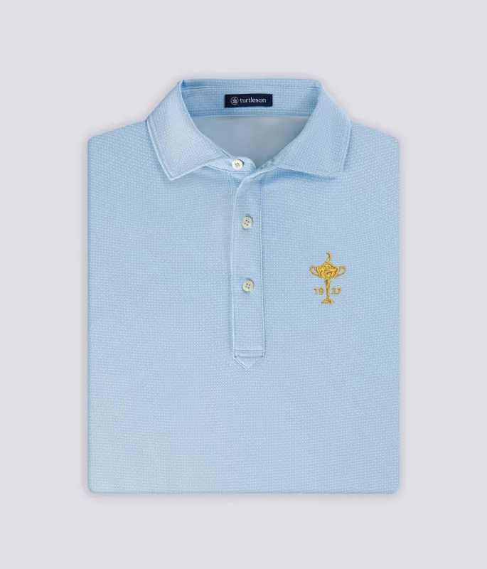 Chris Performance Polo - Ryder Cup 2025 Trophy Logo sold by Turtleson