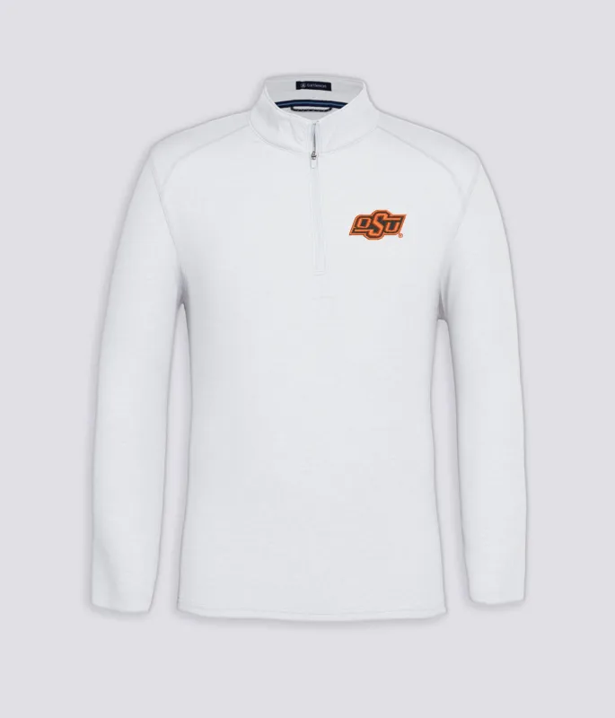 Stirling Quarter Zip - Oklahoma State University sold by Turtleson