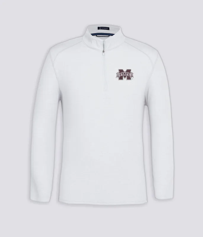 Stirling Quarter Zip - Mississippi State University sold by Turtleson
