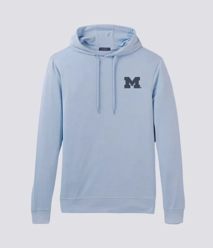 Lester Oxford Hoodie - University of Michigan sold by Turtleson