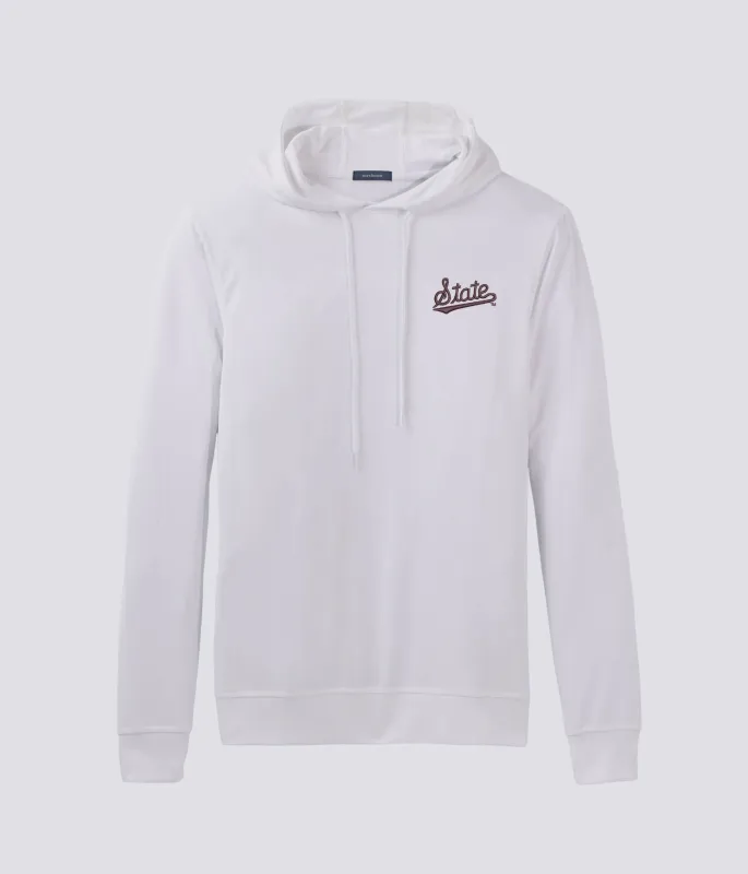 Lester Oxford Hoodie - Mississippi State University Script sold by Turtleson