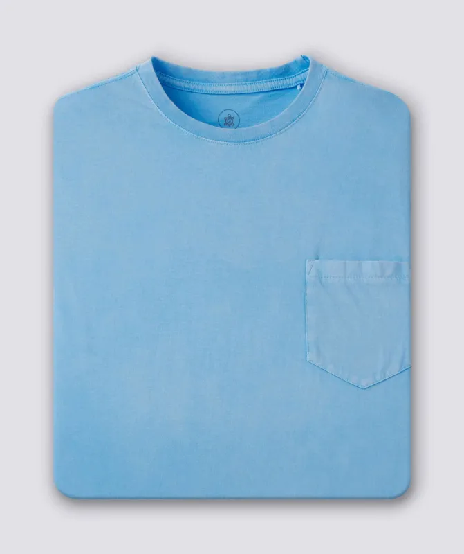 Relaxed Turtle Pocket Tee made by Turtleson