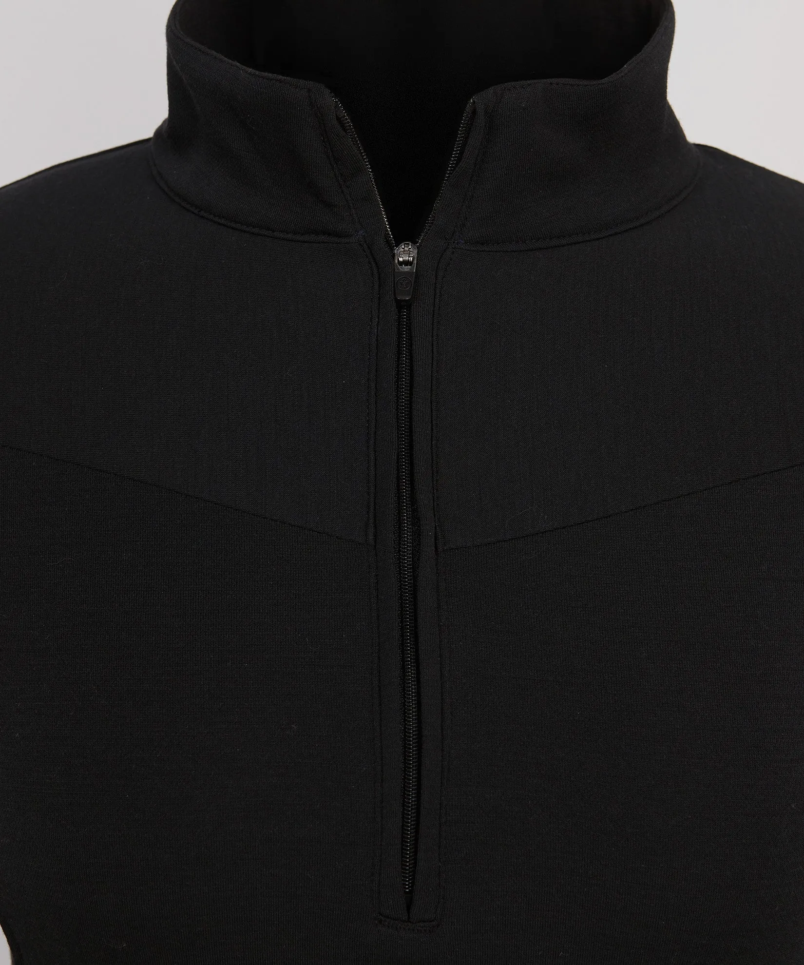 Women's Woolen Fleece Half Zip Pullover sold by Turtleson product image thumbnail 2