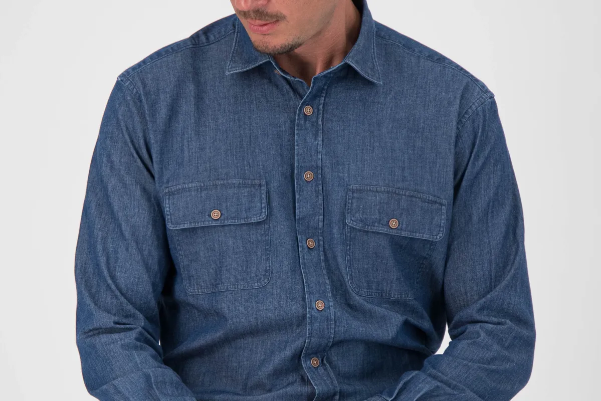 Dutton Denim Work Shirt sold by Turtleson