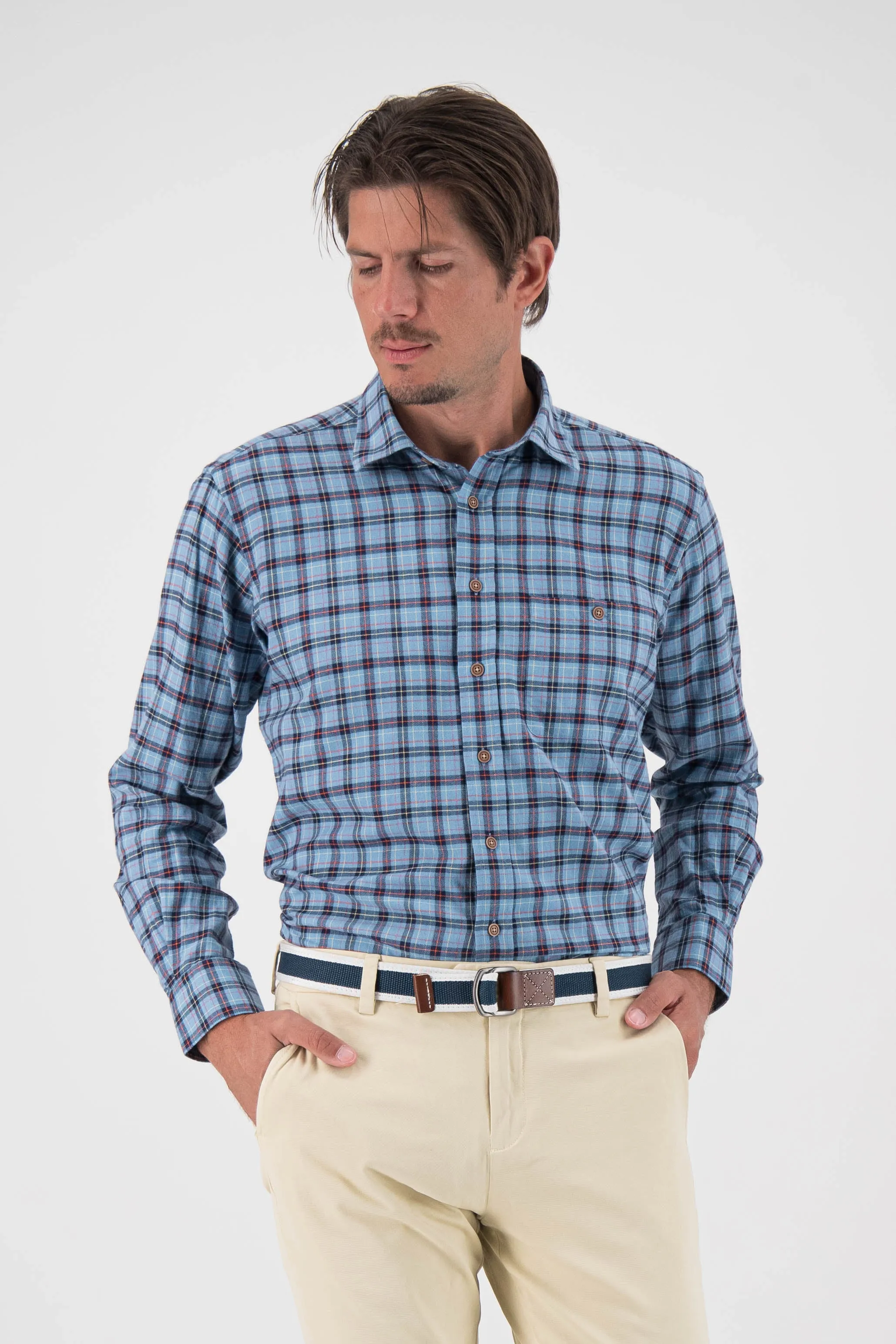 Highland Brushed Twill Sport Shirt sold by Turtleson product image thumbnail 2