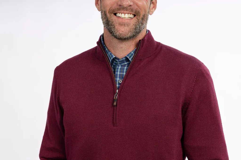 Marshall Quarter-Zip Sweater sold by Turtleson