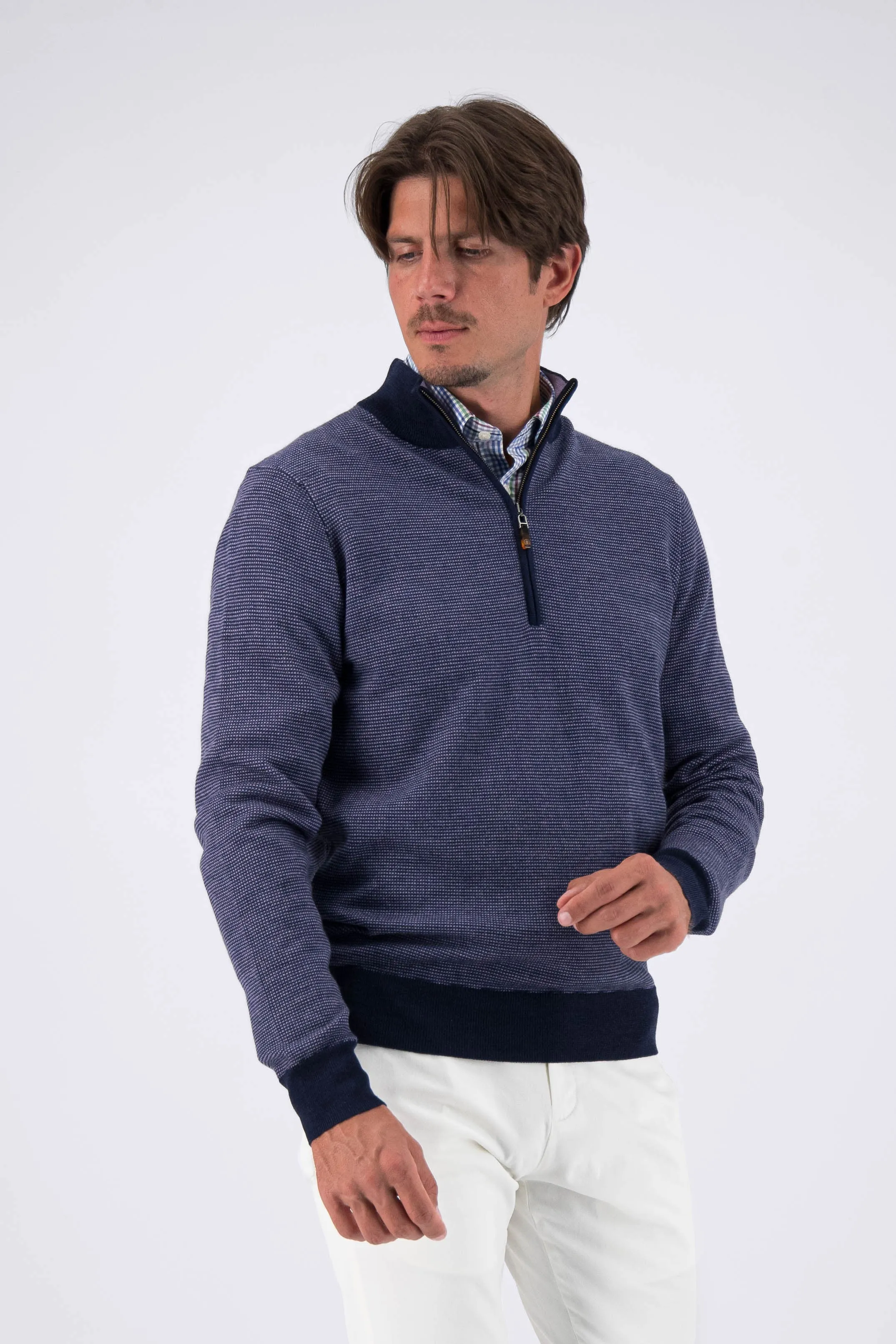 Ace Birdseye Quarter-Zip Sweater sold by Turtleson product image thumbnail 3