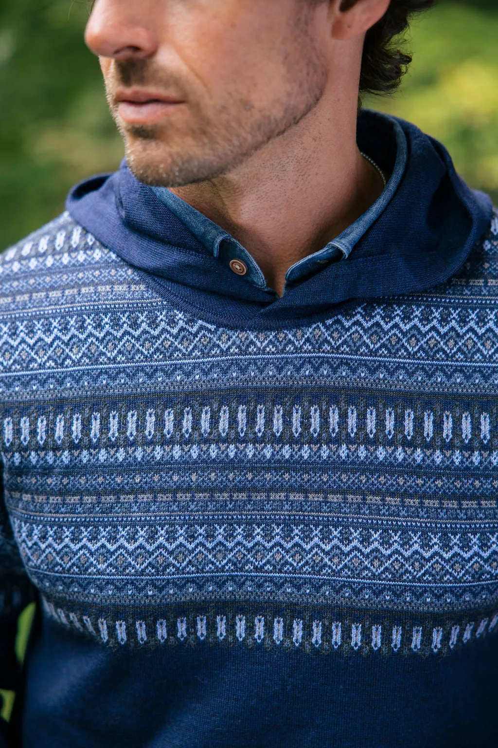 Anders Fairisle Hoodie sold by Turtleson product image thumbnail 5