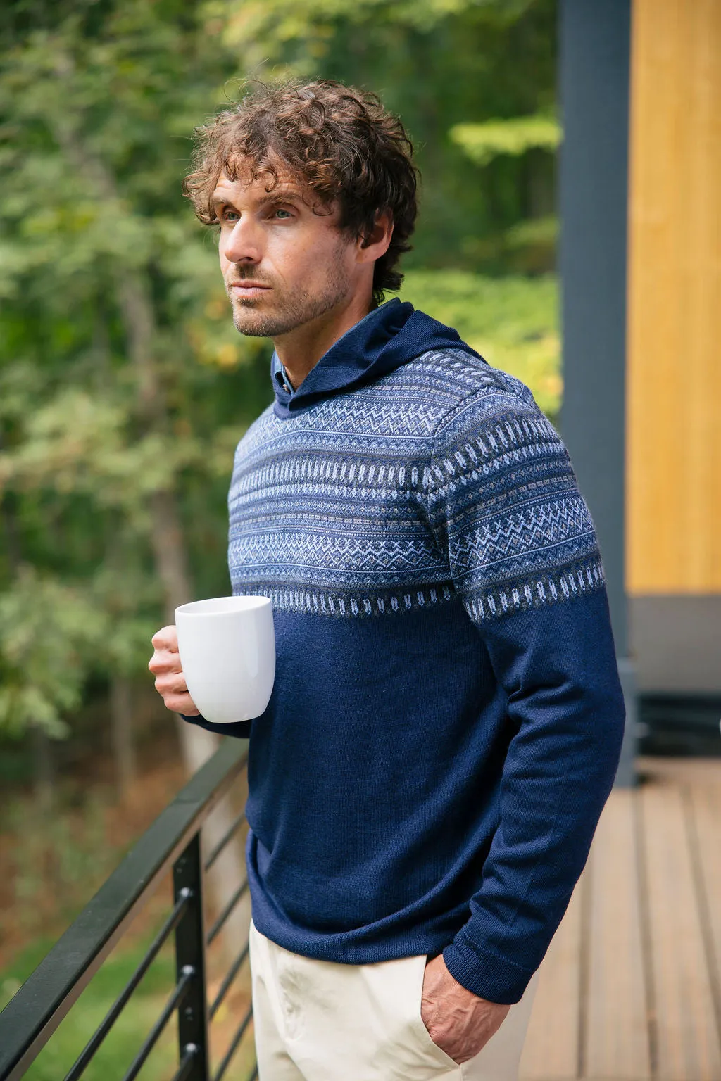 Anders Fairisle Hoodie sold by Turtleson product image thumbnail 4