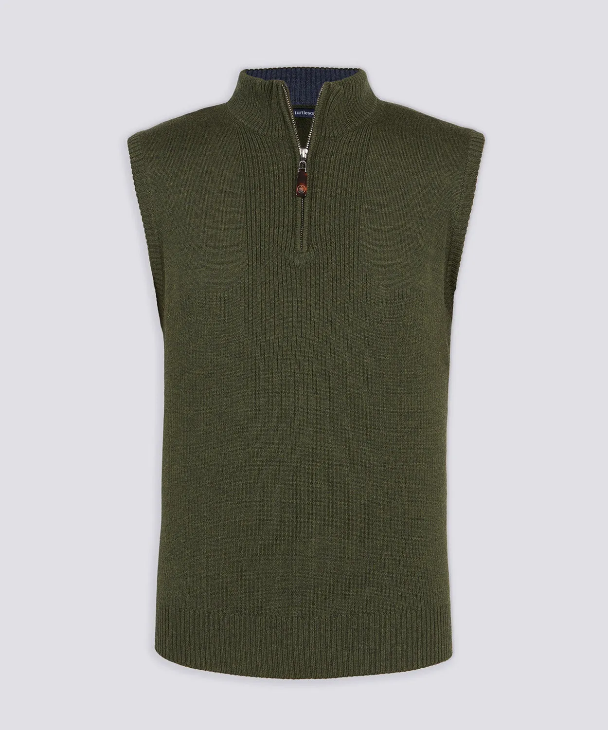 Pinnacle Quarter Zip Sweater Vest sold by Turtleson product image thumbnail 4