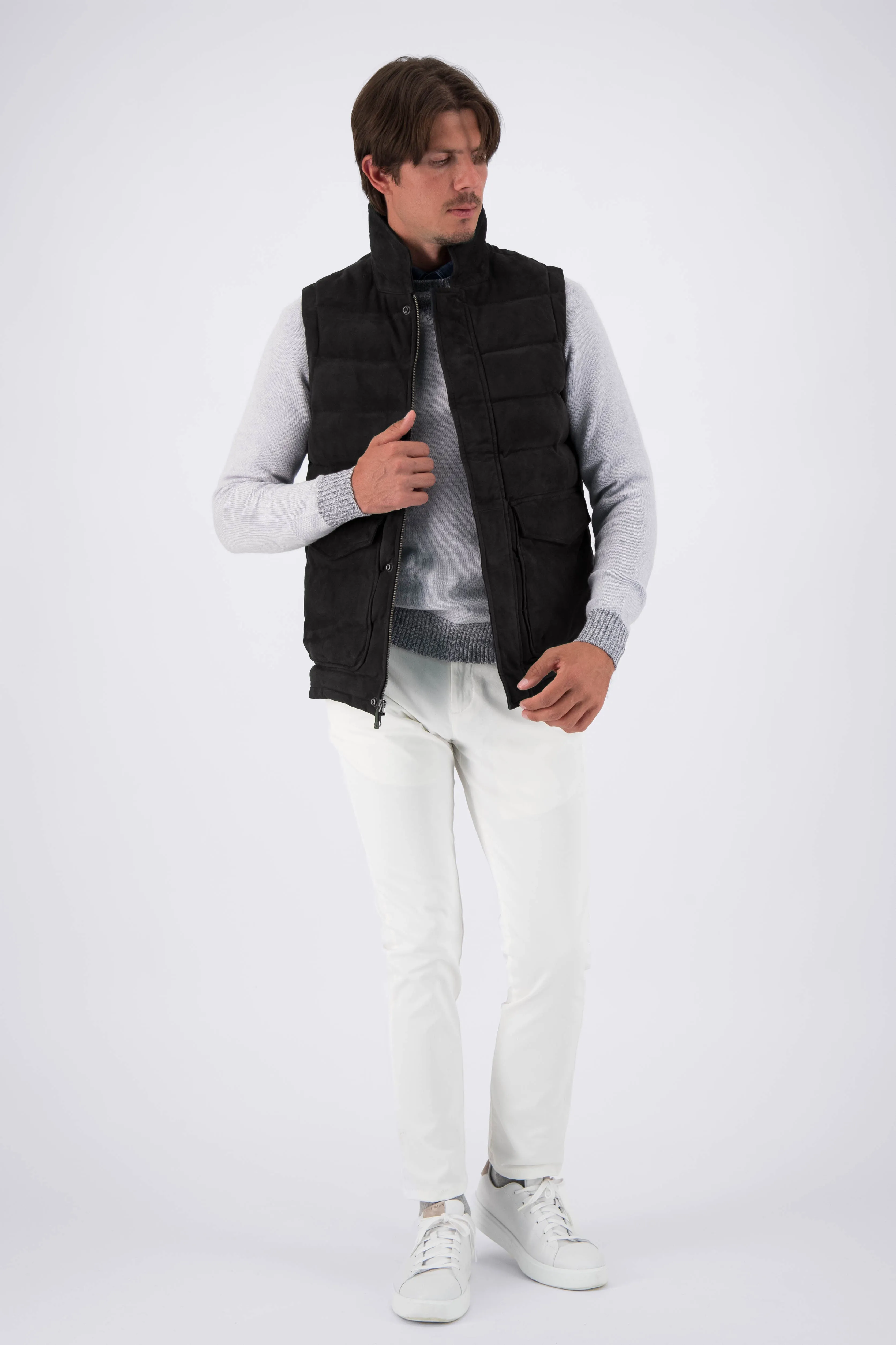 Salzburg Suede Vest sold by Turtleson product image thumbnail 3