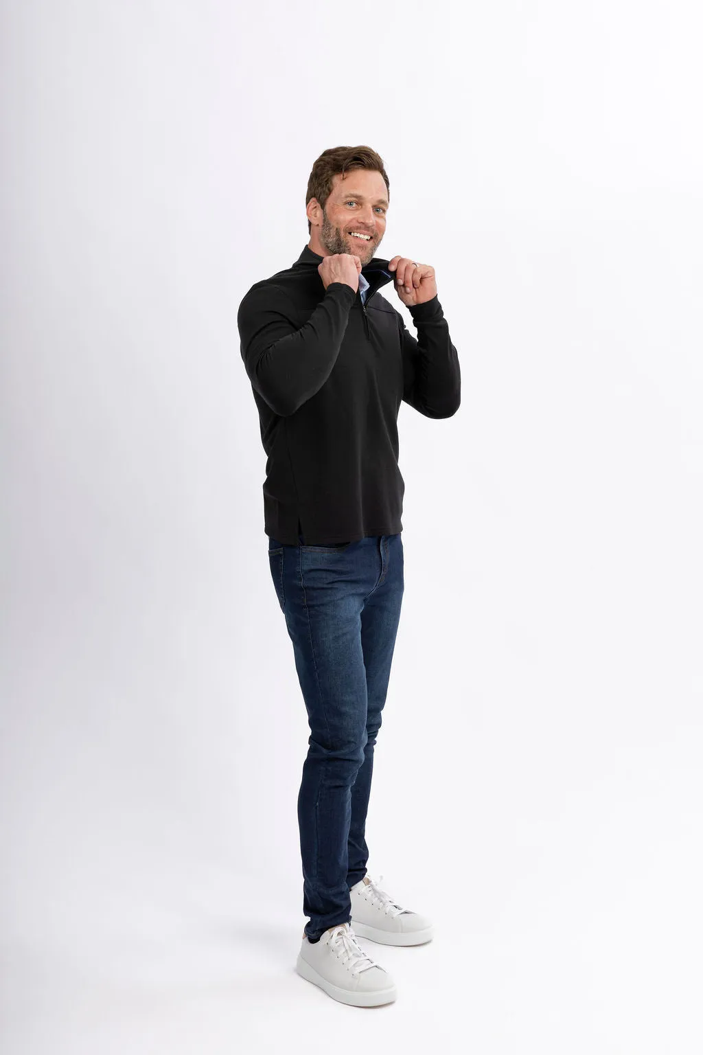 Woolen Fleece Quarter-Zip sold by Turtleson product image thumbnail 3