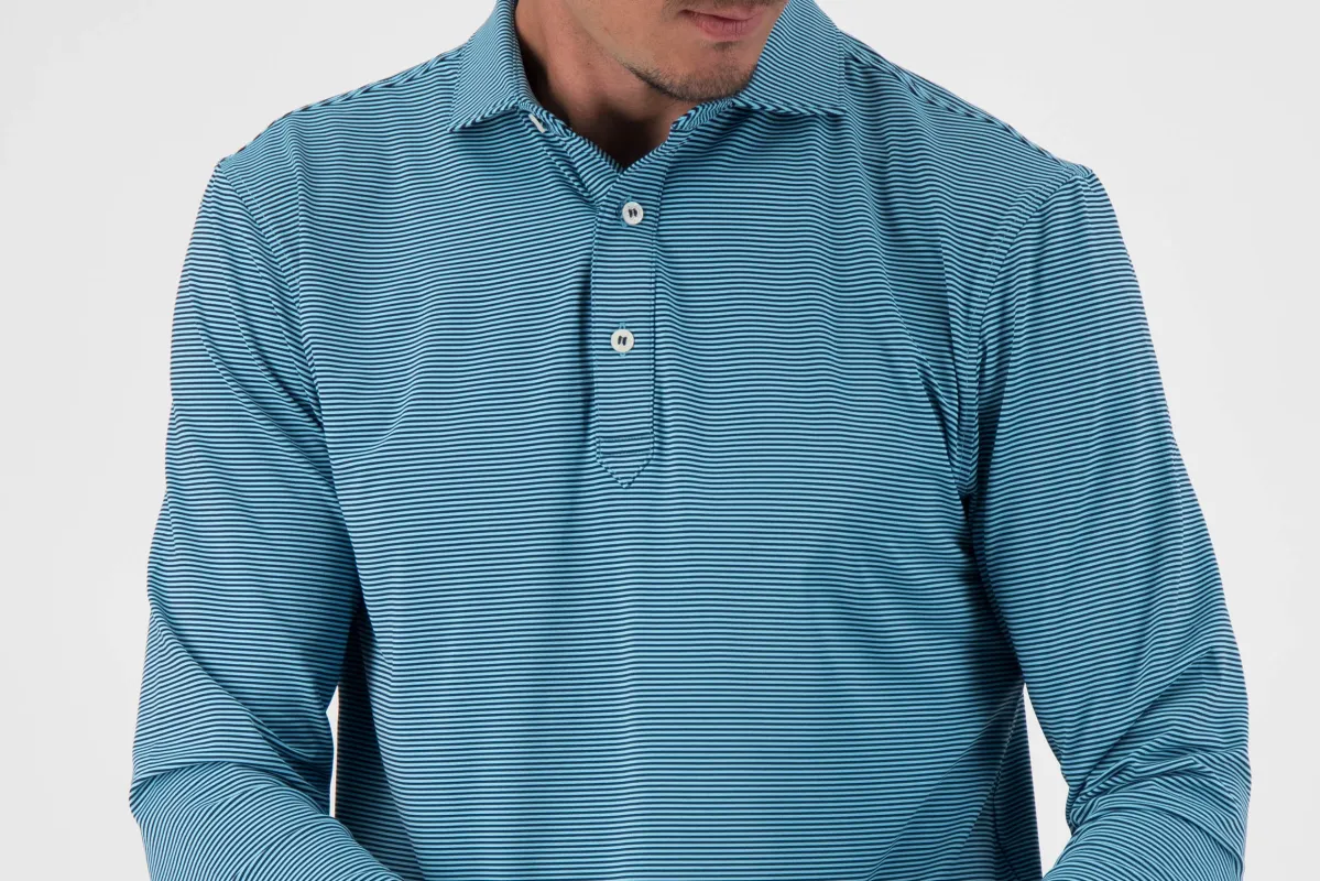 Kershaw Long Sleeve Performance Polo sold by Turtleson