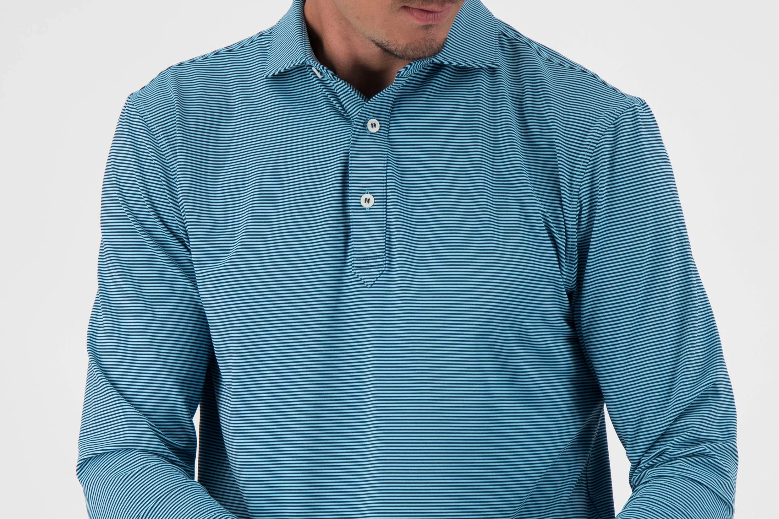 Kershaw Long Sleeve Performance Polo sold by Turtleson
