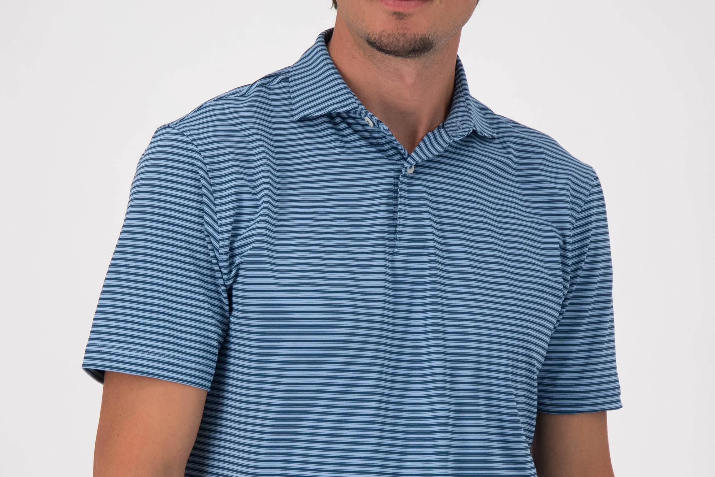 Shane 2 Button Performance Polo sold by Turtleson