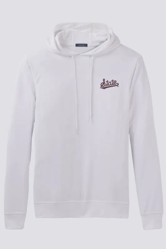 Lester Oxford Hoodie - Mississippi State Bulldogs - Script sold by Turtleson