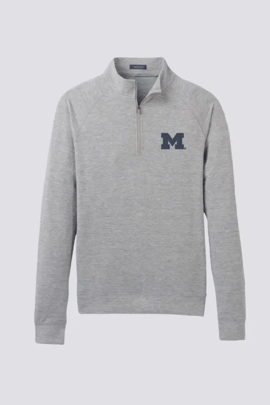 Wynn Quarter-Zip - University of Michigan sold by Turtleson