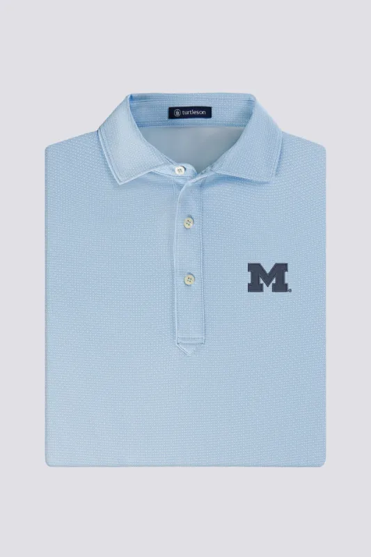 Chris Performance Polo - University of Michigan sold by Turtleson