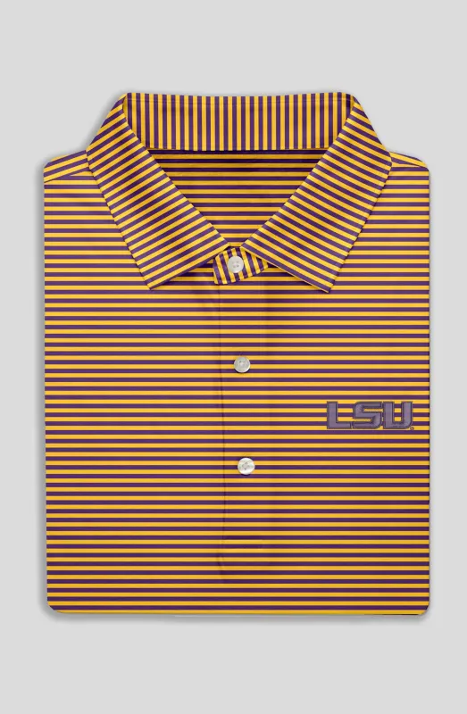 Edward Performance Polo - Louisiana State University sold by Turtleson