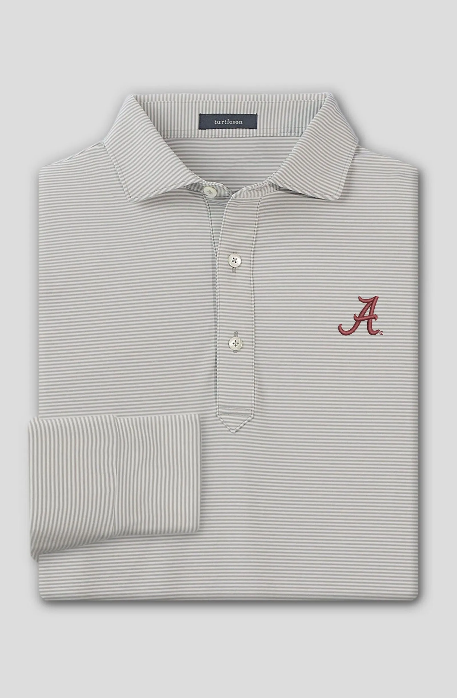 Carter Long Sleeve Performance Polo - University of Alabama sold by Turtleson product image thumbnail 3