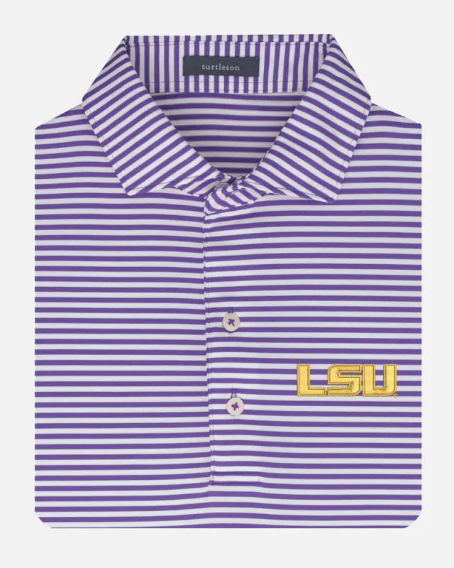 Cooper Performance Polo - Louisiana State University sold by Turtleson