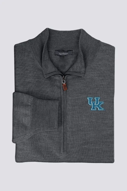 Merino Quarter-Zip - University of Kentucky sold by Turtleson