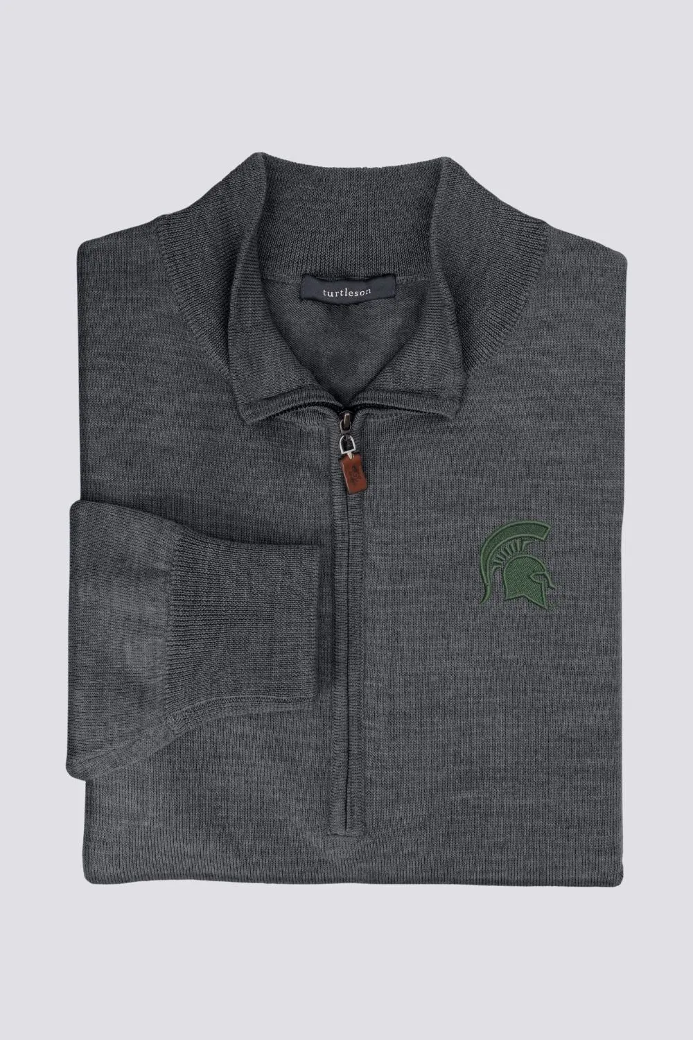 Merino Quarter-Zip - Michigan State University sold by Turtleson product image thumbnail 3