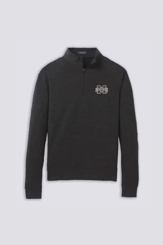 Wynn Quarter-Zip Pullover - Mississippi State University sold by Turtleson