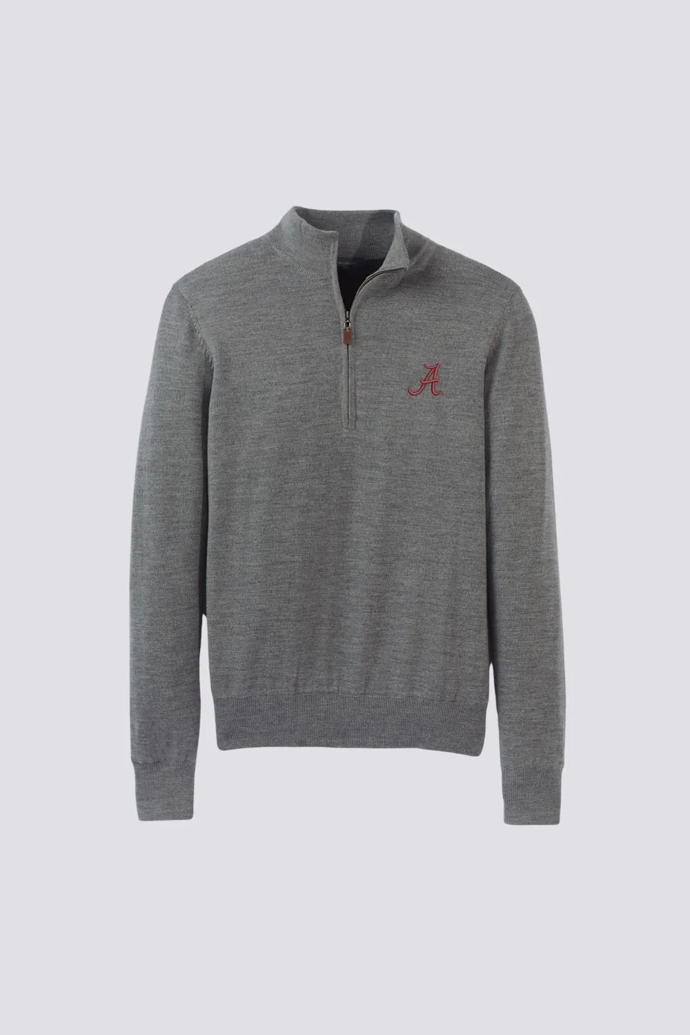 Lined Merino Quarter-Zip Sweater - University of Alabama sold by Turtleson product image thumbnail 2